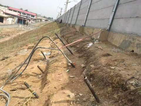 道里基础下沉注浆加固